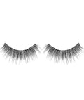 Lithe Lashes Bold Collection lash style named B5 Fine and Fluttery, a product image displaying the lash pair on its own, floating on a white background and zoomed in, highlighting how beautiful and natural looking the false eyelashes look. 
