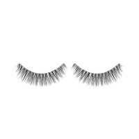 Lithe Lashes Nude Collection lash style named N3 Light and Feathery, a product image displaying the lash pair on its own, floating on a white background and zoomed in, highlighting how beautiful and natural looking the false eyelashes look. 